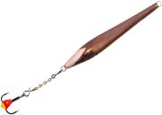 Блесна вертикальная зимняя Lucky John DOUBLE BLADE с цепочкой и тройником 50мм CS блистер Блесна вертикальная зимняя Lucky John DOUBLE BLADE с цепочкой и тройником 50мм CS блистер