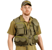 Жилет рыболовный AQUATIC Ж-03 хакки р-р:50-52 Жилет рыболовный AQUATIC Ж-03 хакки р-р:50-52