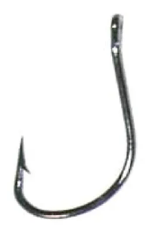 Крючок FISH SEASON Kairyo Han-Sure-Ring №1 колечко черный 10шт/уп 11027-01F Крючок FISH SEASON Kairyo Han-Sure-Ring №1 колечко черный 10шт/уп 11027-01F