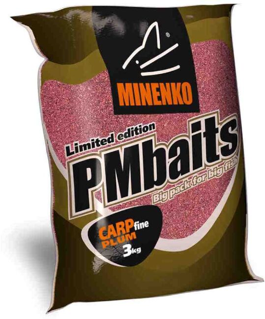 Прикормка MINENKO PM Baits Carp Fine Plum (слива) 3кг Прикормка MINENKO PM Baits Carp Fine Plum (слива) 3кг