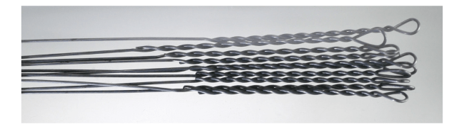 Поводок WAHO струна 0.30мм 6кг 15см 10шт/уп