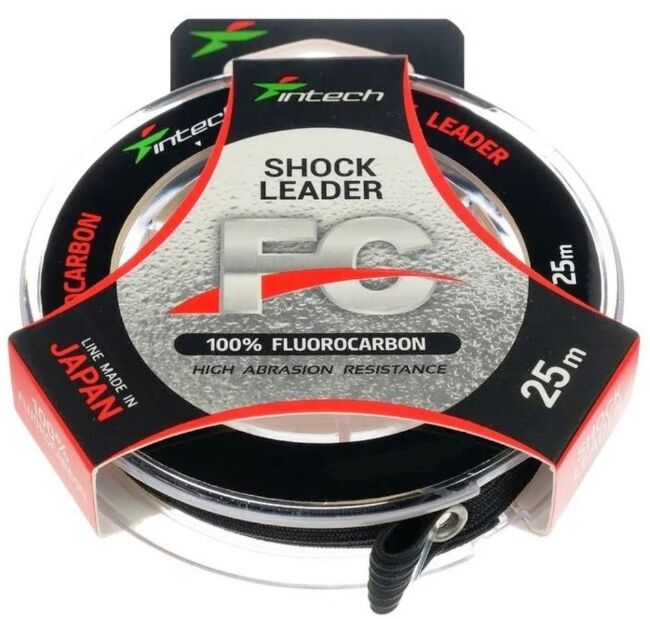 Леска флуорокарбон Intech FC Shock Leader 25m, 0.852mm, 31.8kg Леска флуорокарбон Intech FC Shock Leader 25m, 0.852mm, 31.8kg