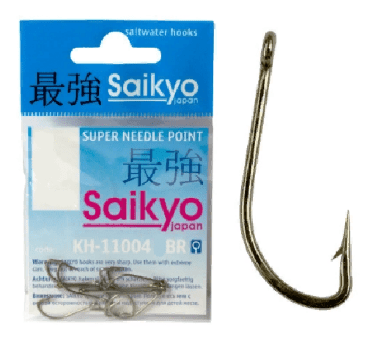 Крючок SAIKYO KH-11004 Crystal BR №12 10шт/уп