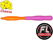 Силиконовая приманка FRESH LURES FlatWorm 3.1”/77мм Сыр #224 7шт/уп