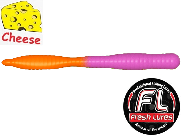 Силиконовая приманка FRESH LURES FlatWorm 3.1”/77мм Сыр #224 7шт/уп Силиконовая приманка FRESH LURES FlatWorm 3.1”/77мм Сыр #224 7шт/уп