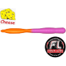 Силиконовая приманка FRESH LURES FlatWorm 3.1”/77мм Сыр #224 7шт/уп