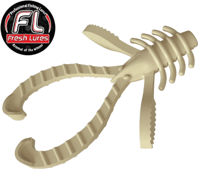 Силиконовая приманка FRESH LURES Trout Nymph 1.8”/45мм Сыр #112 11шт/уп