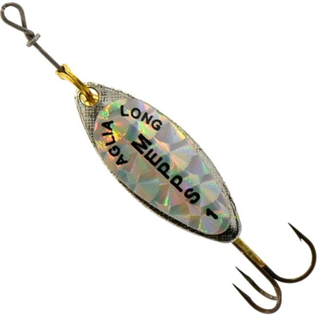 Блесна вращающаяся MEPPS Aglia Long Rainbo AG (серебро) №1 4,5г Блесна вращающаяся MEPPS Aglia Long Rainbo AG (серебро) №1 4,5г