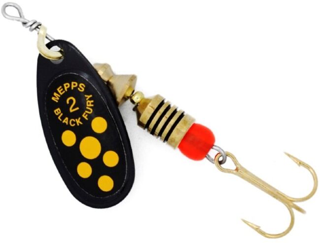 Блесна вращающаяся Mepps Black Fury Jaune NR №2 4,5гр Блесна вращающаяся Mepps Black Fury Jaune NR №2 4,5гр