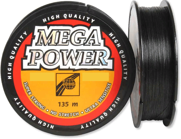 Плетёный шнур German MEGA POWER 135м 0.12мм 9.1кг Плетёный шнур German MEGA POWER 135м 0.12мм 9.1кг