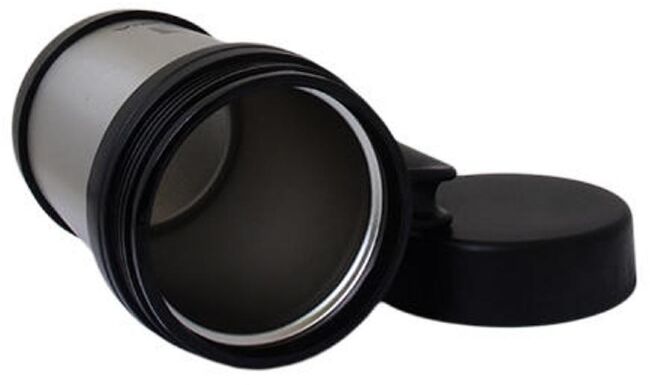 Термос-кружка для супа/еды АРКТИКА 401-500 с ручкой 0.5л цв.стальной