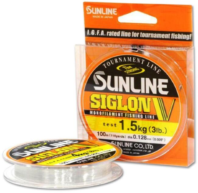 Леска монофил SUNLINE Siglon V 100м #4.0/0.330мм Леска монофил SUNLINE Siglon V 100м #4.0/0.330мм
