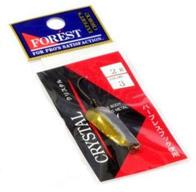 Блесна колеблющаяся FOREST Crystal 2гр 3см #03 Блесна колеблющаяся FOREST Crystal 2гр 3см #03