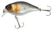 Воблер JACKALL Chubby 38F 38мм 4.0гр 0.6-1.0м UV Mat Silver Black Воблер JACKALL Chubby 38F 38мм 4.0гр 0.6-1.0м UV Mat Silver Black