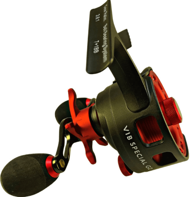 Катушка зимняя JIG IT TEAM DUBNA Vib Special G2, left hand (JIR-VSG2-L)