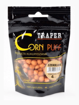 Кукуруза воздушная TRAPER Corn Puff "Шоколад" 4 мм x 20 гр Кукуруза воздушная TRAPER Corn Puff "Шоколад" 4 мм x 20 гр
