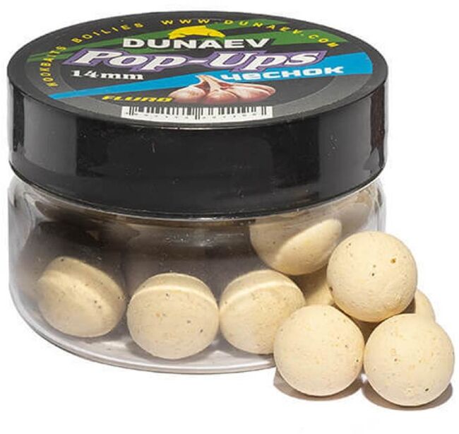 Бойлы DUNAEV POP-UP 14мм Чеснок