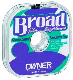 Леска монофил OWNER Broad 100м 0.50мм 20.0кг Леска монофил OWNER Broad 100м 0.50мм 20.0кг