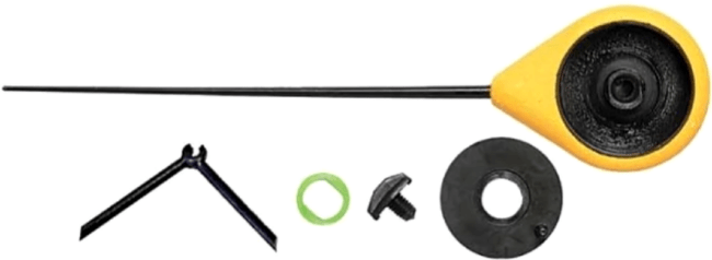 Удочка-балалайка зимняя Salmo SPORT 23см жёлтая