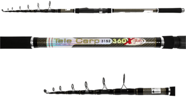 Удилище карп телескоп MIFINE Tele Carp 360XF4 3.60м до 120гр 3152-360