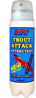 Спрей аттрактант SFT Trout Attractant Shrimp Smell (Креветка) 150мл