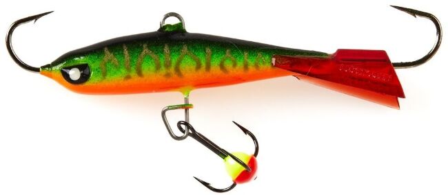 Балансиры Lucky John 3шт набор 3 MIX окуневый 2 с тройниками Балансиры Lucky John 3шт набор 3 MIX окуневый 2 с тройниками