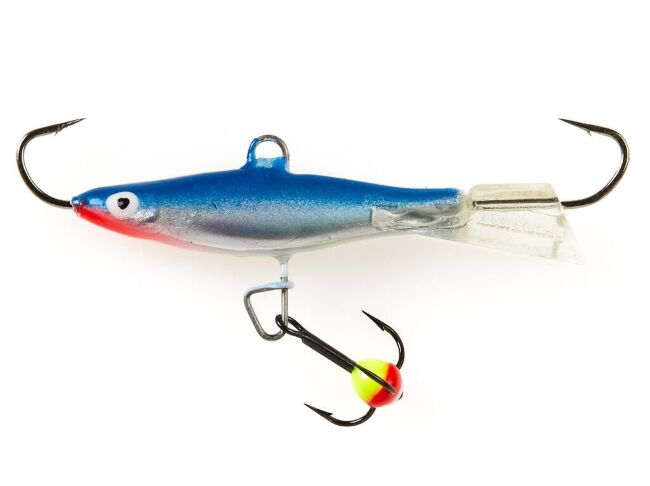 Балансиры Lucky John 3шт набор 3 MIX окуневый 2 с тройниками Балансиры Lucky John 3шт набор 3 MIX окуневый 2 с тройниками