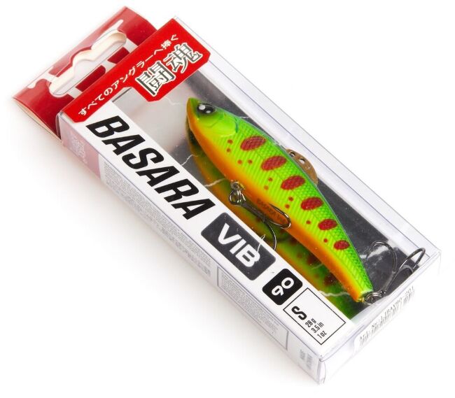 Воблер тонущий вертикальный LJ Pro Series BASARA VIB S 90.00/201 Воблер тонущий вертикальный LJ Pro Series BASARA VIB S 90.00/201