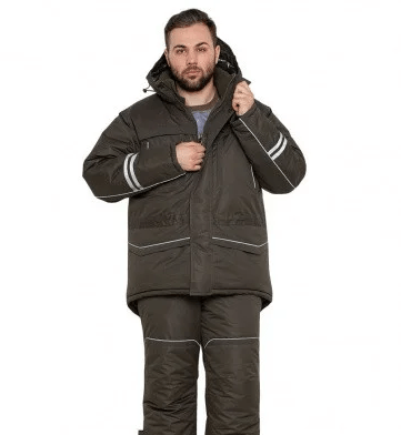Костюм зимний TAYGERR Рыбак-2 -45°C таслан хаки 48-50 рост:182-188