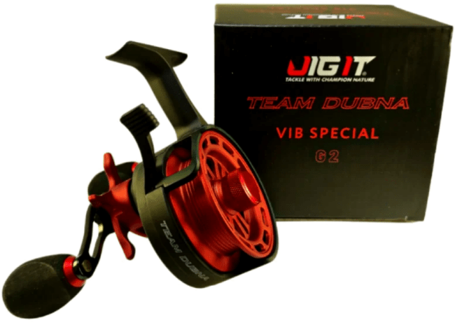 Катушка зимняя JIG IT TEAM DUBNA Vib Special G2, right hand (JIR-VSG2-R)