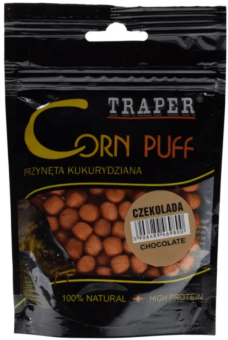 Кукуруза воздушная TRAPER Corn Puff "Шоколад" 8 мм x 20 гр Кукуруза воздушная TRAPER Corn Puff "Шоколад" 8 мм x 20 гр