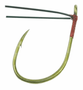 Крючок офсетный OWNER 5172-04 Wacky Weedless Hook зеленый 4шт/уп