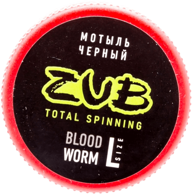 Мотыль искусственный ZUB BLOODWORM  чёрный