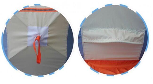 Палатка МИТЕК Нельма Куб-2 ЛЮКС 205*205*190см с внутренним тентом