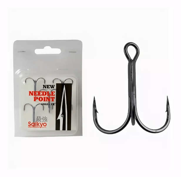Крючок тройной SAIKYO 6062-1X-NP BN №02 5шт/уп Крючок тройной SAIKYO 6062-1X-NP BN №02 5шт/уп