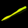 Силиконовая приманка SOOREX PRO Worm 80мм 1.3гр Сыр #306 Шартрез- Лимон/ Chartreuse-Lemon 6шт/уп