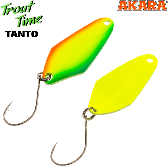 Блесна колеблющаяся AKARA Trout Time Tanto 30мм 2.8гр #80
