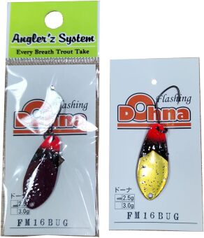 Блесна колеблющаяся Anglers System DOHNA ltd 2.5гр  #FM16BUG Блесна колеблющаяся Anglers System DOHNA ltd 2.5гр  #FM16BUG