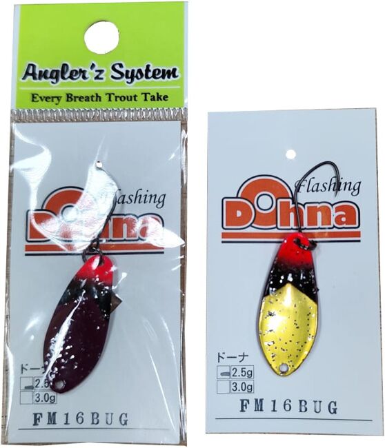 Блесна колеблющаяся Anglers System DOHNA ltd 2.5гр #FM16BUG Блесна колеблющаяся Anglers System DOHNA ltd 2.5гр #FM16BUG