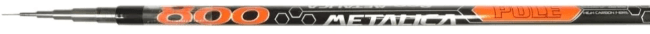 Удилище без колец MIFINE Metalica Pole 8.0м 10-30гр 8-част 413-800