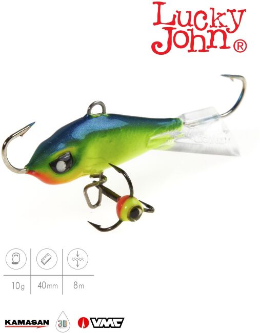 Балансир Lucky John BALTIC 4 с тр. 40мм/29 блистер