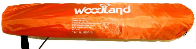 Палатка куб WOODLAND "Ice Fish 2" 160х160х180см