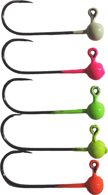 Набор джиг-головок Cool Place 3-Z вольфрам крючок Kumho №4 (0.30гр 5шт./уп.) цвет ассорти