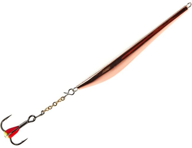 Блесна вертикальная зимняя Lucky John DOUBLE BLADE с цепочкой и тройником 60мм CS блистер Блесна вертикальная зимняя Lucky John DOUBLE BLADE с цепочкой и тройником 60мм CS блистер