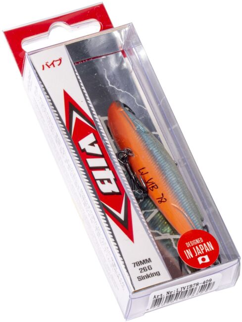 Воблер тонущий вертикальный LJ Pro Series VIB S 78.00/409 Воблер тонущий вертикальный LJ Pro Series VIB S 78.00/409