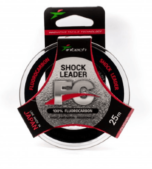 Леска флуорокарбон Intech FC Shock Leader 25m, 0.123mm, 1.0kg Леска флуорокарбон Intech FC Shock Leader 25m, 0.123mm, 1.0kg
