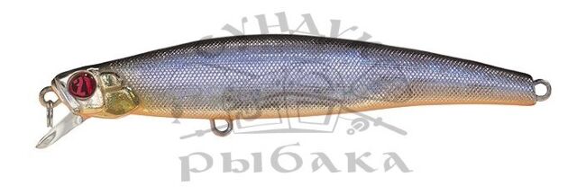 Воблер PONTOON21 Preference Minnow 75SP-SR 75мм 5.4гр 0.4-0.6м A12 BV Back OB RE