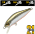 Воблер PONTOON21 CrackJack 38SP-SR 38мм 2.4гр 0,5-0,8м R60 Silver Back OB