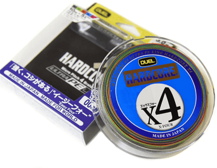 Плетёный шнур DUEL PE Hardcore X4 200м 5Color #0.6/0.132мм 5.4кг H3245 Плетёный шнур DUEL PE Hardcore X4 200м 5Color #0.6/0.132мм 5.4кг H3245