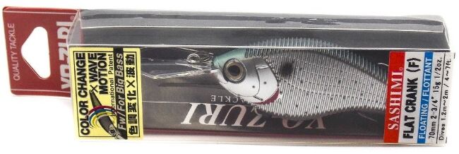 Воблер YO-ZURI Sashimi Flat Crank 70F 70мм 15.0гр 1.2-2.0м R1063-CMSC Воблер YO-ZURI Sashimi Flat Crank 70F 70мм 15.0гр 1.2-2.0м R1063-CMSC
